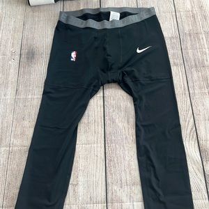 Nike Pro Mens NBA 3/4th Compression Basketball Pants